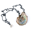 Opalized Ammonite Necklace