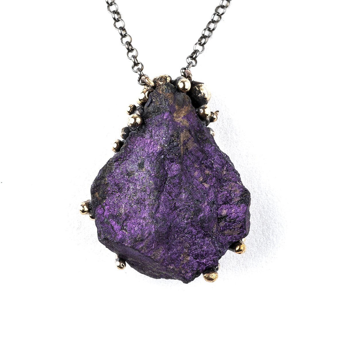 Purpurite Necklace - Unique Piece -
