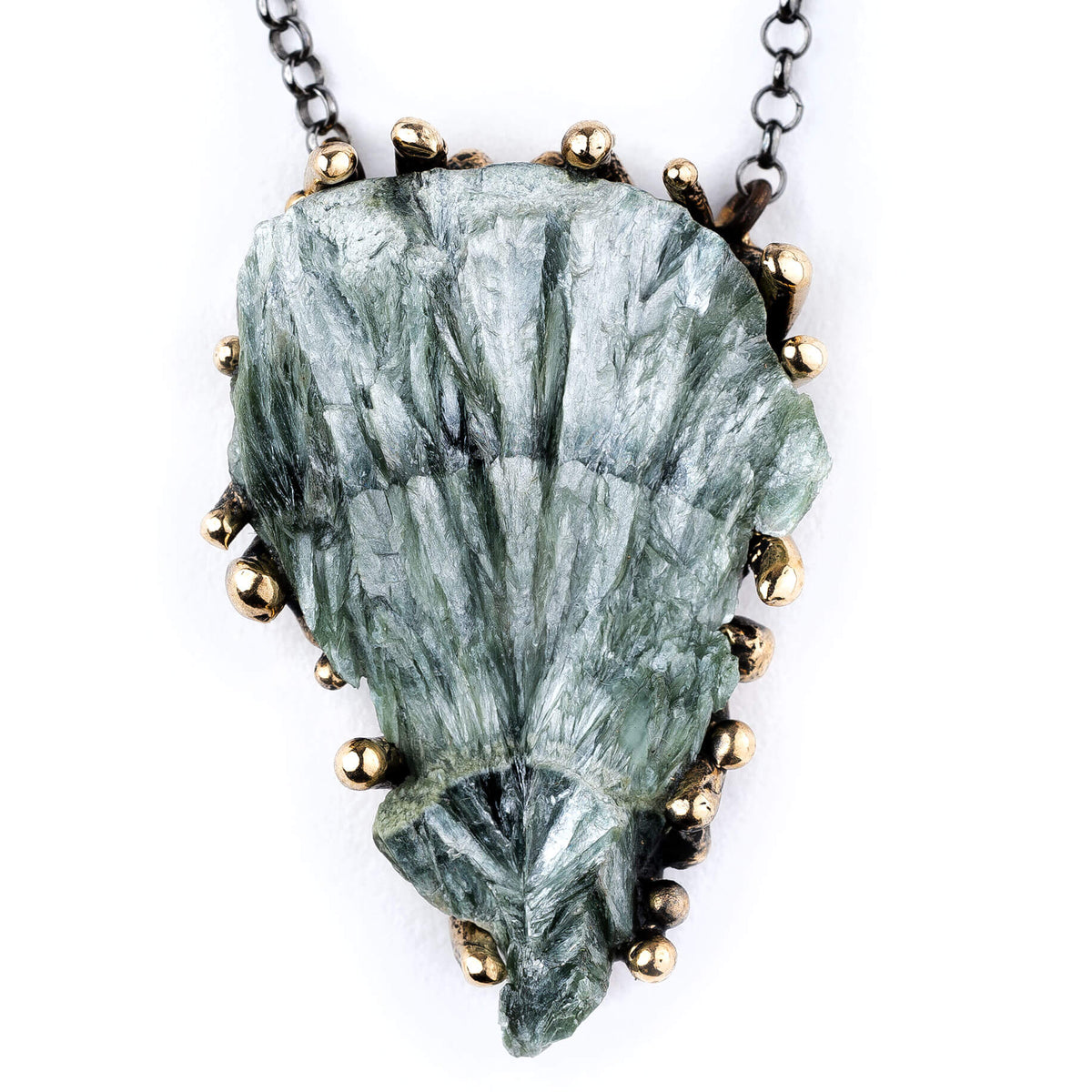 Seraphinite Necklace - Unique Piece