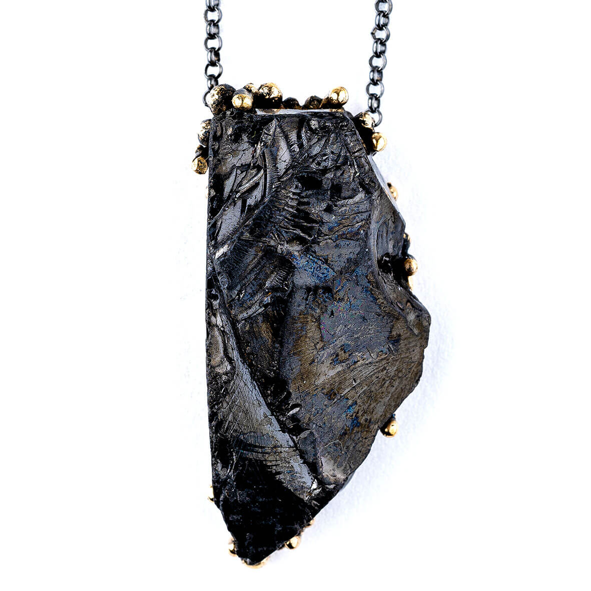 Elite Shungite Necklace - Raw Genuine -