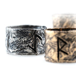 Runic Shield Ring - Made on Order -