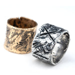 Runic Shield Ring - Made on Order -
