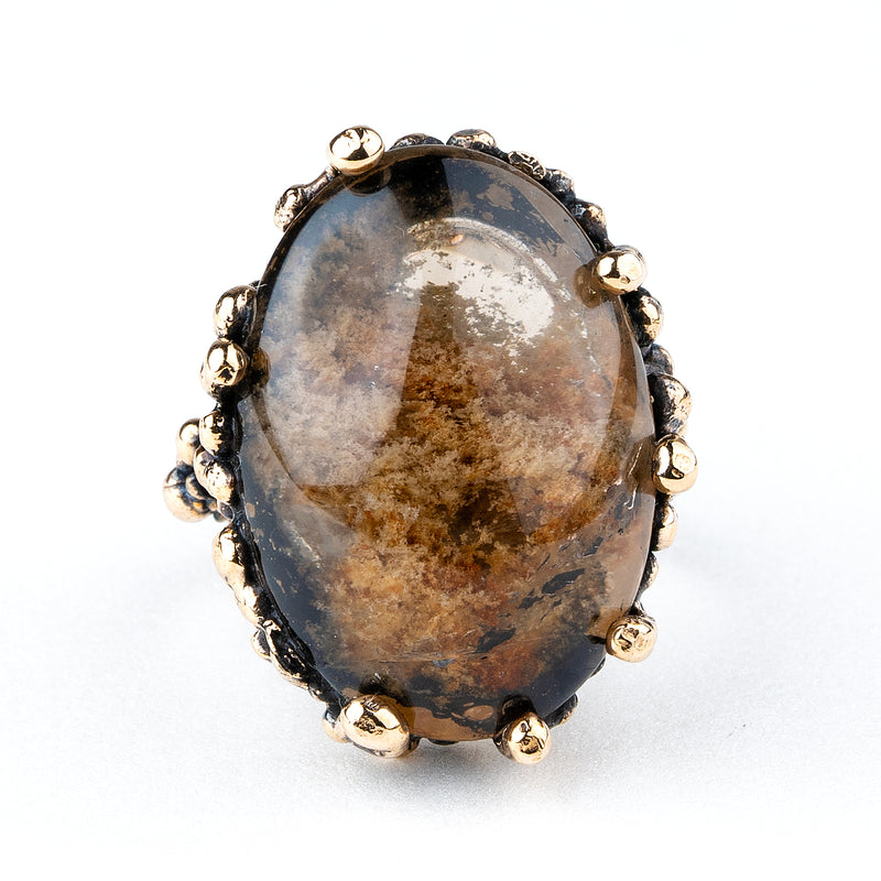 Lodolite Ring - Unique Piece -