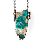 Dioptase Necklace - Unique Piece -