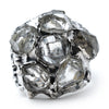 Artemis Herkimer Diamond Ring - Unique Piece -