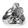 Artemis Herkimer Diamond Ring - Unique Piece -