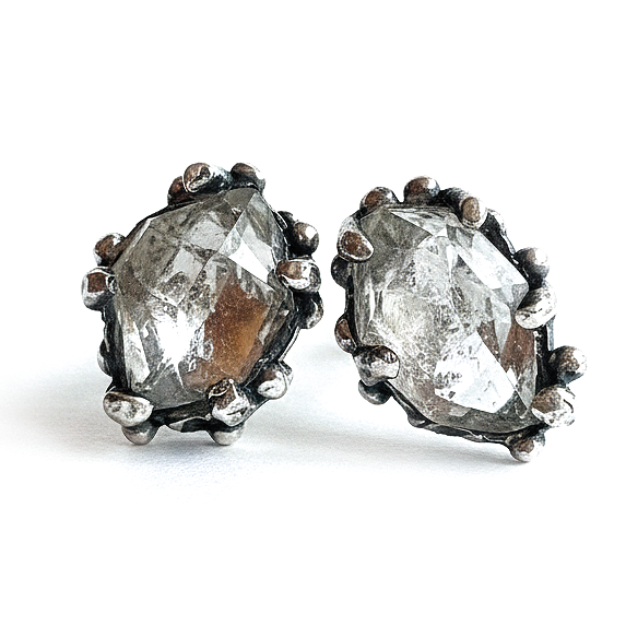 Herkimer Diamond Earrings 1