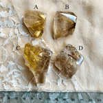 Rutilated Quartz necklace - Crystal healing Jewel