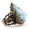 Aquamarine Statement Ring - Unique Piece