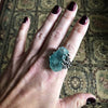 Aquamarine Ring - One of a kind Statement - Giardinoblu Jewellery Milan