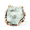 Aquamarine Ring - One of a kind Statement - Giardinoblu Jewellery Milan