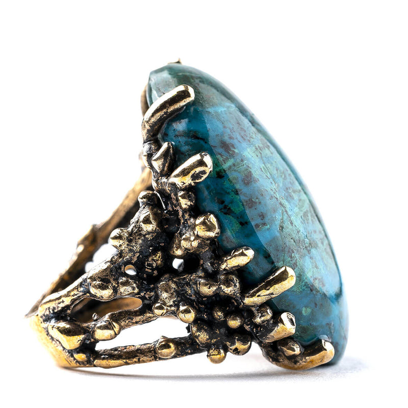 Chrysocolla Ring - One of a KInd