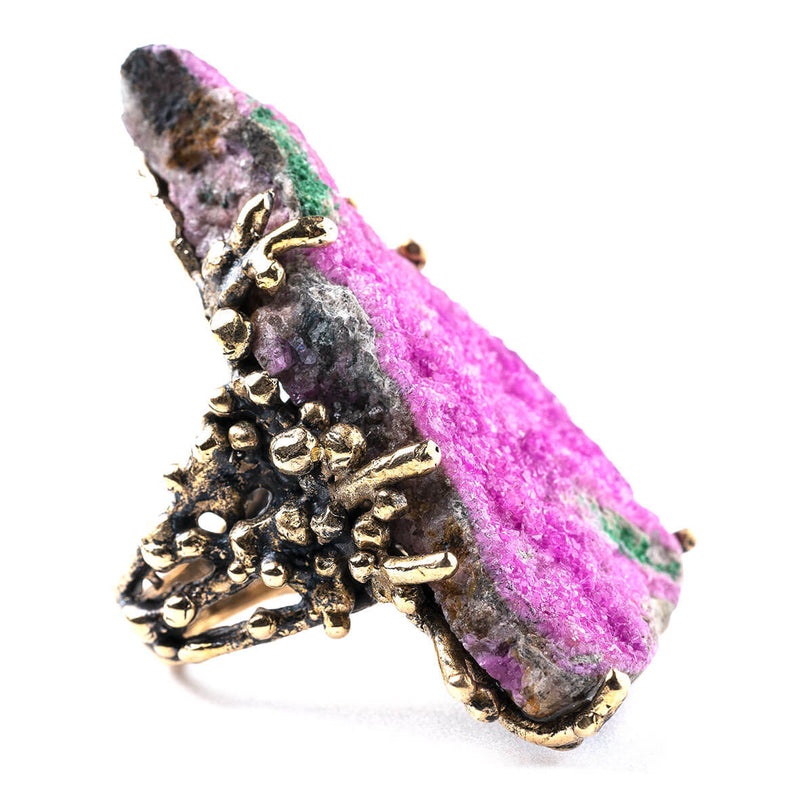 Cobalto Calcite (Cobaltocalcite) Ring - One of a Kind