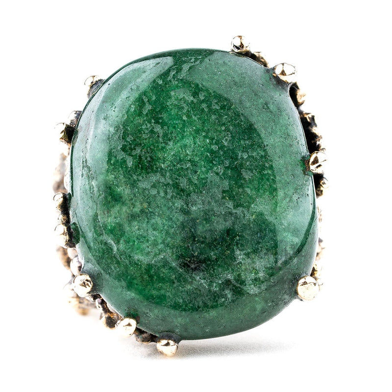 Aventurine Statement Ring - One of a Kind