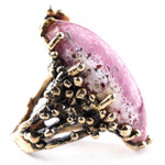 Rhodochrosite Ring - Unique Piece