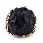 Tektite Ring - One of a Kind Healing Jewel by Giardinoblu