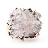 Rose Quartz Ring - One of a Kind - Giardinoblu Jewellery Milan