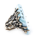 Larimar Ring - One of a Kind