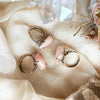 Peach Morganite Ring by Giardinoblu Healing Jewelry