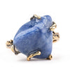 Blue Quartz Ring - healing jewelry