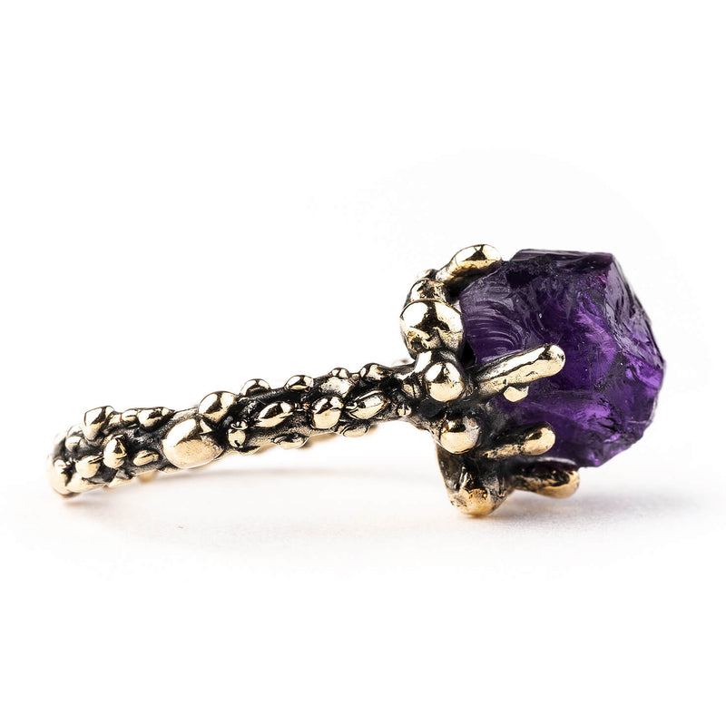 Amethyst Band Ring - One of a Kind
