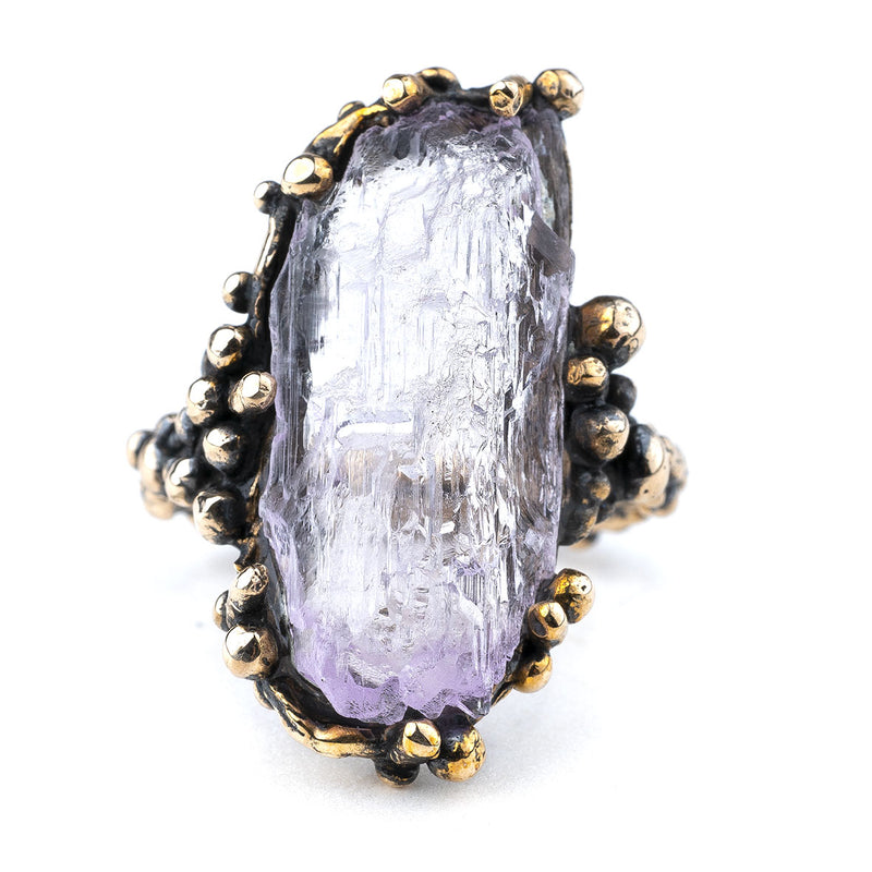 Pink Kunzite Ring - One Of a Kind