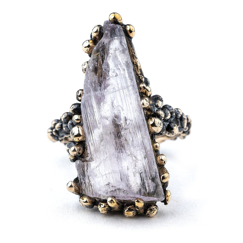 Pink Kunzite Ring - One Of a Kind