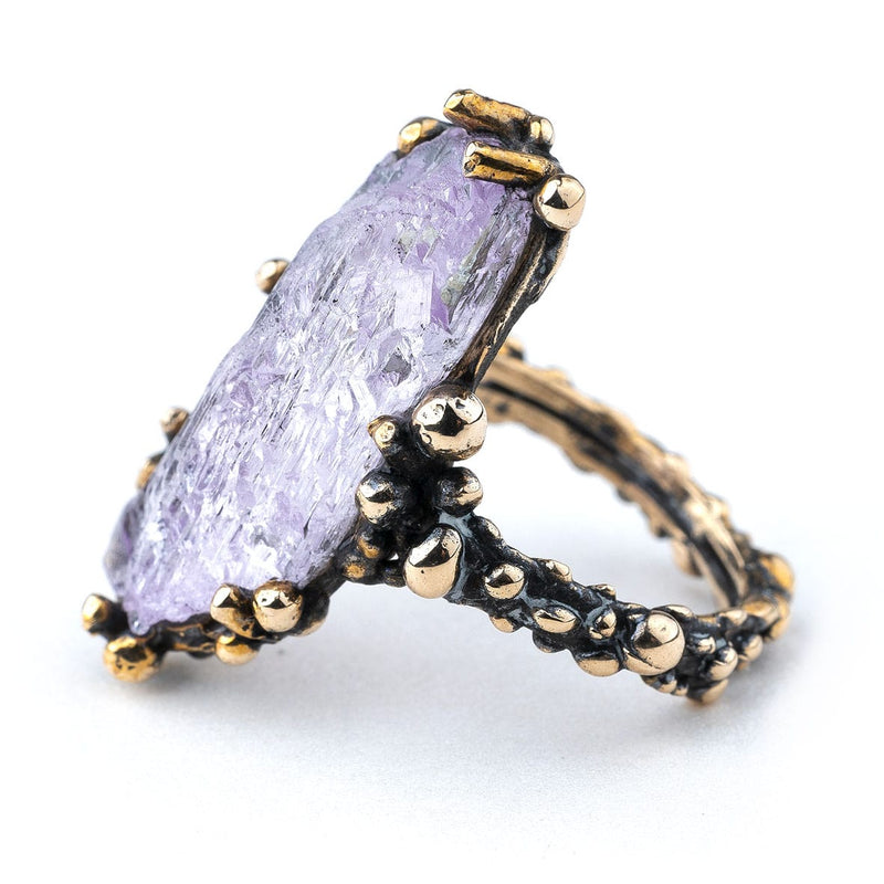 Pink Kunzite Ring - One Of a Kind