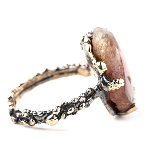 Sunstone Band Ring - One of a Kind