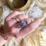 Amethyst Tip Ring