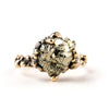 Band Ring with Pyrite - One of a Kind 