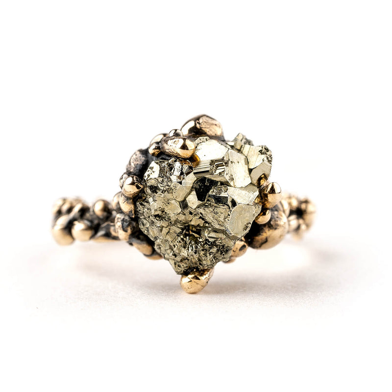 Pyrite Ring  One of a Kind 