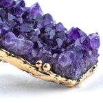 Amethyst Big Druzy Ring - Unique Piece -