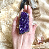 Amethyst Big Druzy Ring - Unique Piece -
