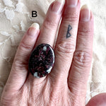 Eudialyte Ring - One of a kind