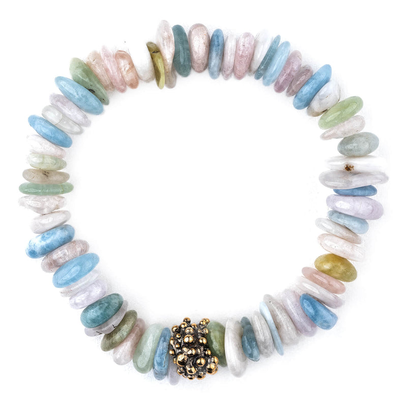 Buy Stress Releasing Aquamarine Miracle Bracelet Online From Premium  Crystal Store at Best Price - The Miracle Hub