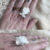 Apophyllite Quartz Ring - One of a kind Statement