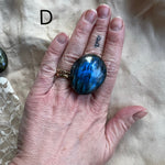 Labradorite Ring - One of a kind Statement