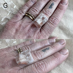 Apophyllite Quartz Ring - One of a kind Statement