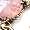 Bold Rose Quartz Necklace - Unique Piece
