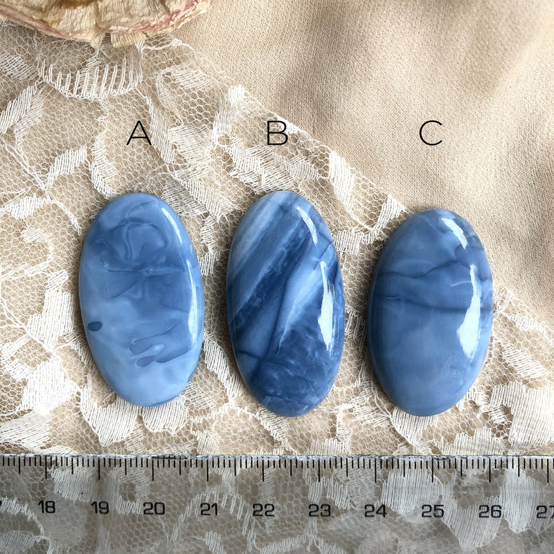 Blue Opal Statement Ring - Unique Piece