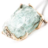 Rough Aquamarine Necklace - One of a Kind - Giardinoblu Jewellery Milan