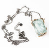 Rough Aquamarine Necklace - One of a Kind - Giardinoblu Jewellery Milan