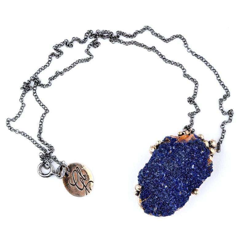 Azurite Necklace - One of a Kind