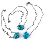 Chrysocolla Necklace, Talisman for spiritual healing