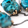 Chrysocolla Necklace, Talisman for spiritual healing