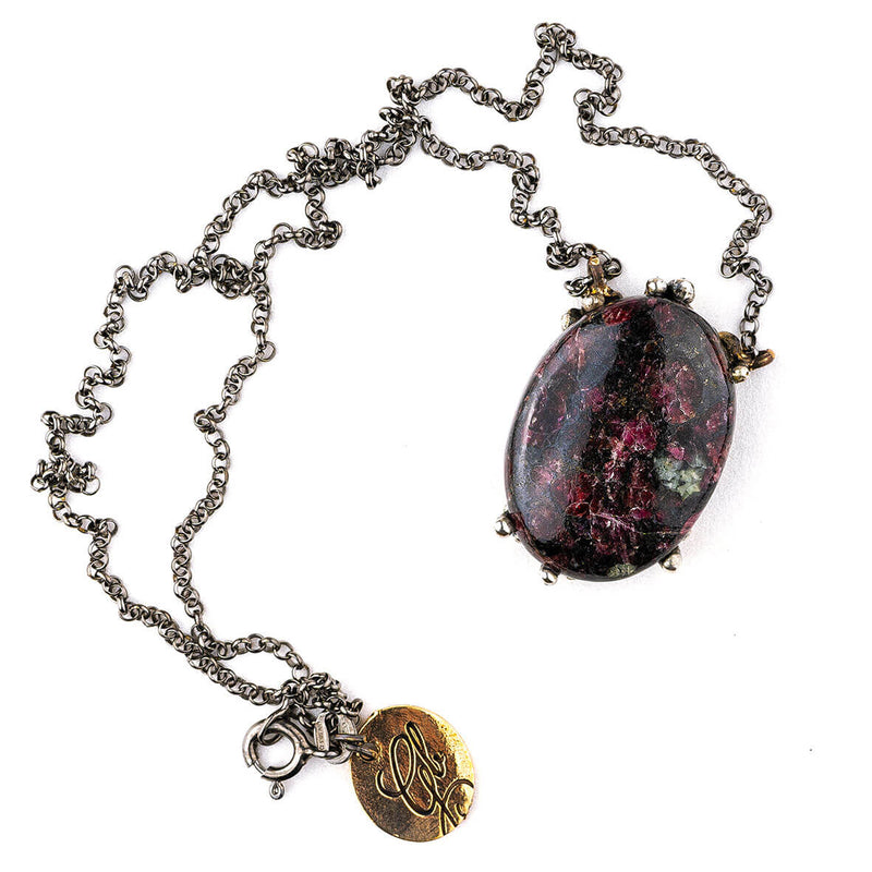 Eudialyte Necklace - One Of a Kind -