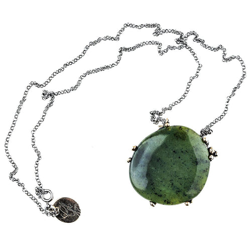 Nephrite Jade Necklace - One Of a Kind