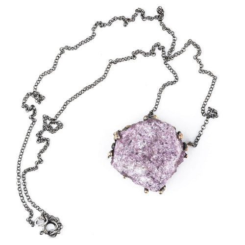 Lepidolite Necklace - One Of A Kind.