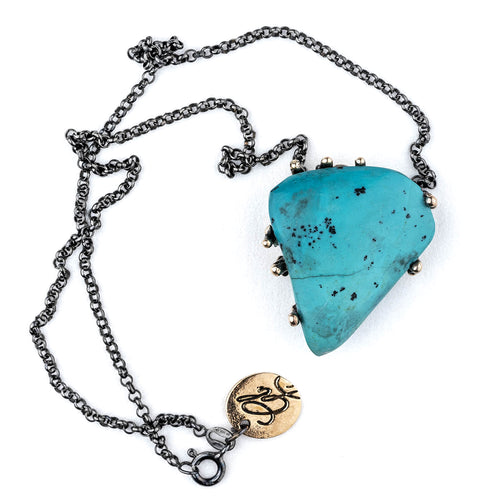 Plancheite Necklace - Unique Piece